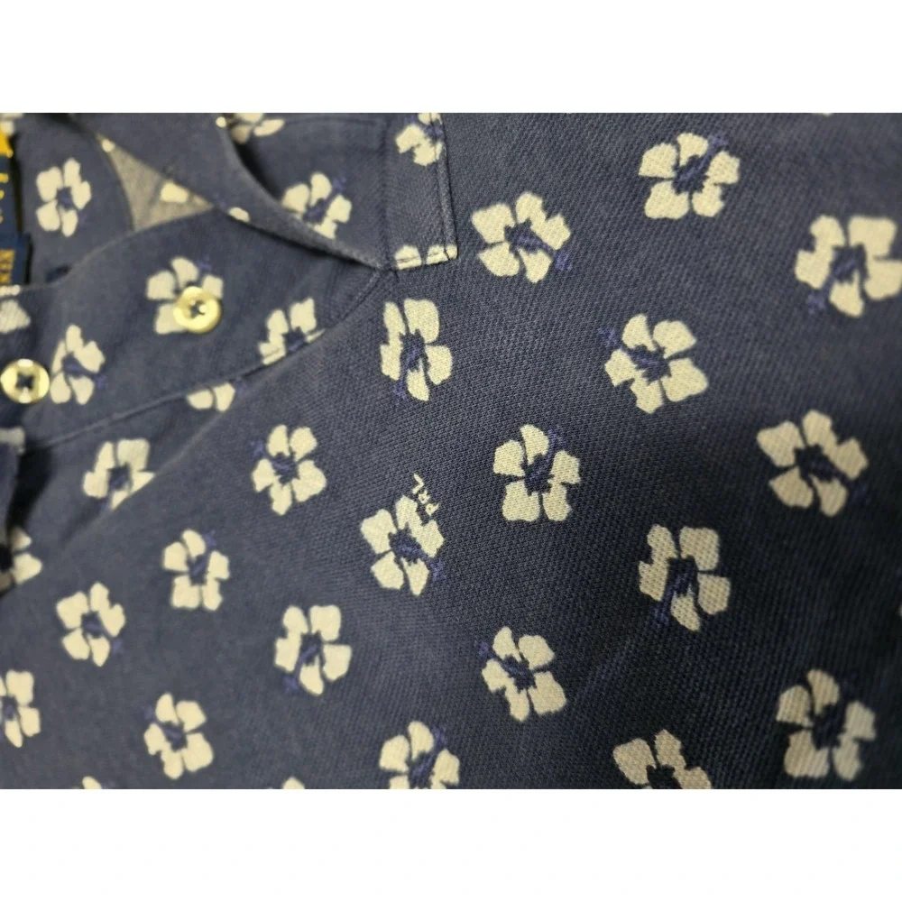 Polo Ralph Lauren Polo Shirt Mens XL Classic Fit‎ Hibiscus Floral Print